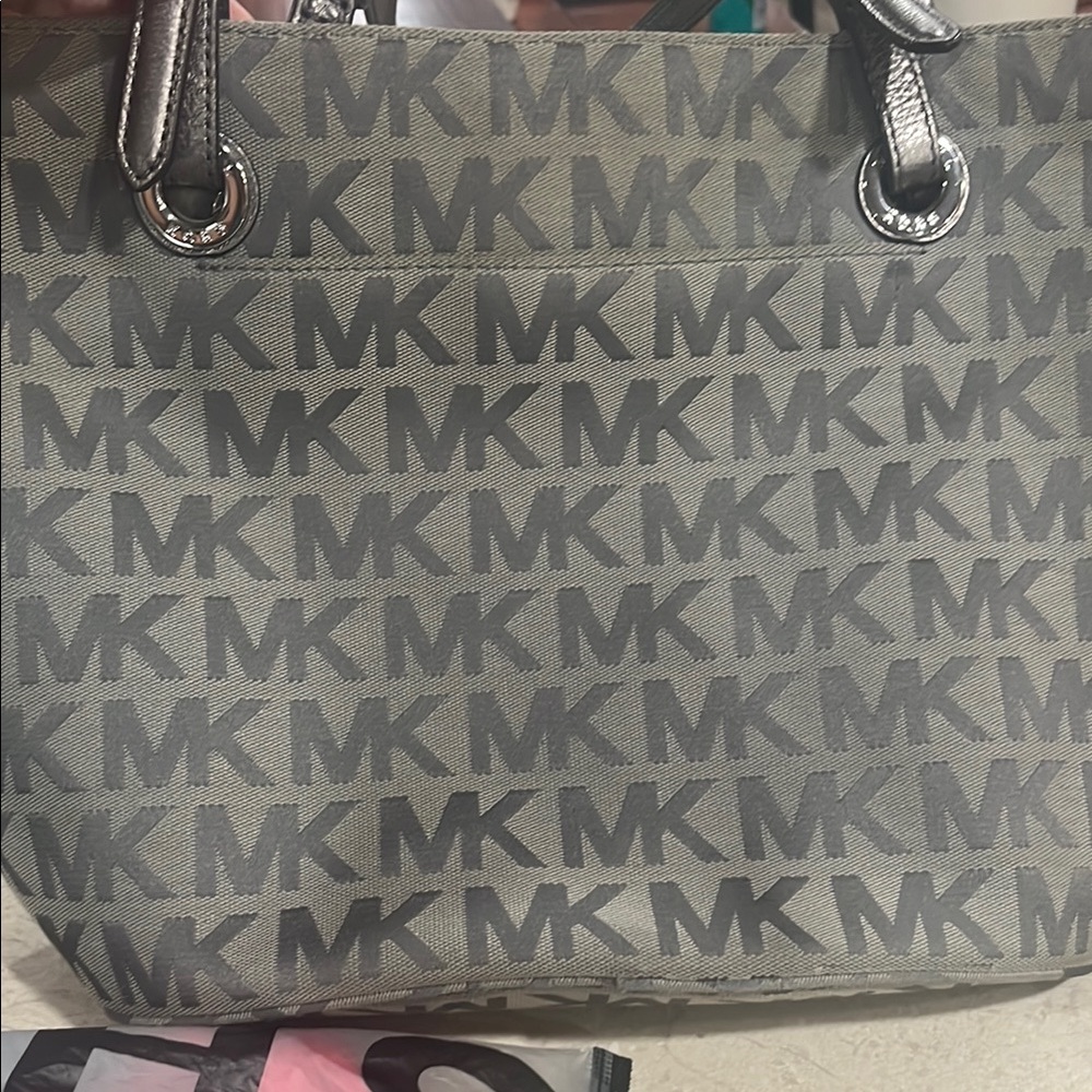 Michael Kors Gray Tote Bag